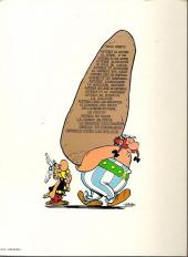 Verso de Astérix -8c1980- Astérix chez les Bretons