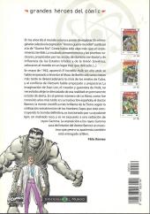 Verso de Grandes héroes del cómic -14- El increíble Hulk 1