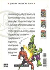 Verso de Grandes héroes del cómic -16- El increíble Hulk 3