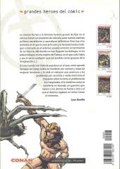 Verso de Grandes héroes del cómic -23- Conan el bárbaro 1