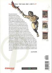 Verso de Grandes héroes del cómic -24- Conan el bárbaro 2
