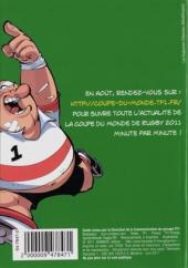 Verso de Les rugbymen -HS4- Mêlez-vous à la coupe du monde de rugby 2011