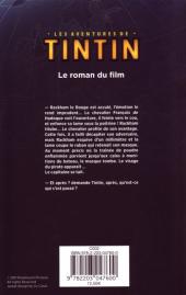Verso de Tintin - Divers -C4b- Le Roman du film