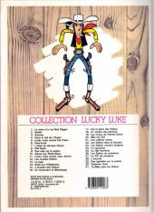 Verso de Lucky Luke -18c1986- À l'ombre des derricks