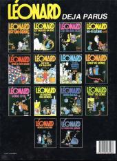 Verso de Léonard -1b1987a- Léonard est un génie 
