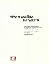 Verso de Elektra (en espagnol) - Elektra lives again