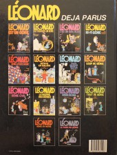 Verso de Léonard -2c1986- Léonard est toujours un génie