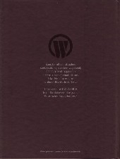 Verso de Largo Winch -INTa- L'héritier / Le groupe W