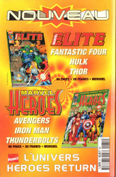 Verso de Marvel Select -31- Thunderbolts: Le choix