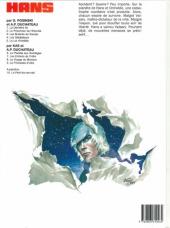 Verso de Hans (Duchâteau/Rosinski/Kas) -6a1998- La planète aux sortilèges