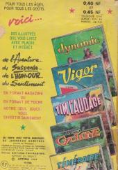 Verso de Vigor (Artima/Arédit) -106- Il leur glissa entre les mains