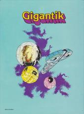 Verso de Gigantik -2- La planète des damnés