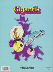 Verso de Gigantik -3- Les titans de l'espace
