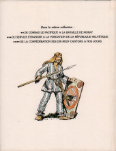 Verso de L'histoire suisse en bandes dessinées -1- De la préhistoire à la reine Berthe 
