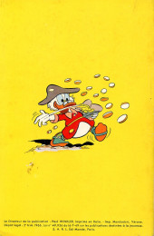 Verso de Mickey Parade (Supplément du Journal de Mickey) -2- Donald-Parade (735 bis)