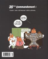 Verso de Les 40 commandements - Les 40 commandements du motard