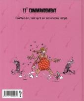 Verso de Les 40 commandements - Les 40 commandements de la grossesse