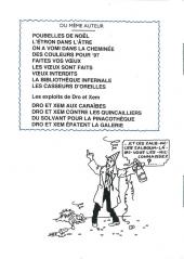 Verso de Les aventures de Lanceval -8- L'ombre de la ligne claire