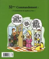 Verso de Les 40 commandements - Les 40 commandements de la pêche