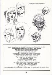 Verso de (AUT) Forton -2- Dossier Gérald Forton