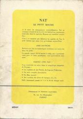 Verso de Nat le petit mousse -Rec02- Album N°2 (du n°9 au n°16)
