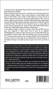 Verso de (AUT) Hergé -87- Le rêve américain - De la bédé au film...