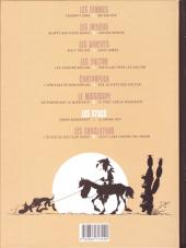 Verso de Lucky Luke (Deux aventures de) -7- Les stars
