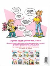 Verso de Les guides Junior -6a- Le guide junior spécial Love