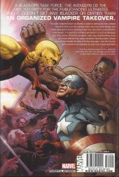 Verso de Ultimate Avengers (2009) -INT3- Blade vs. the Avengers