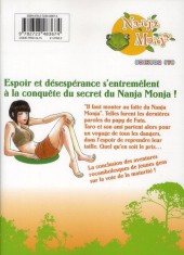 Verso de Nanja Monja -6- Tome 6