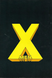 Verso de X-Men/X-Men Saga (Semic) -22- Moi, Magnéto...