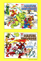 Verso de Marvel Universe (LUG) -4- Volume 4: De 