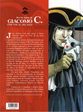 Verso de Giacomo C. -HS- Sur les traces de Giacomo C. Côté cour et côté canal