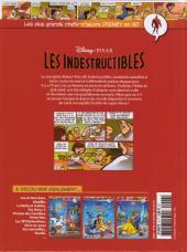 Verso de Les plus grands chefs-d'œuvre Disney en BD -6- Les indestructibles