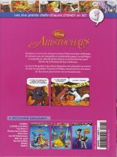 Verso de Les plus grands chefs-d'œuvre Disney en BD -7- Les aristochats