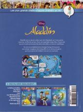 Verso de Les plus grands chefs-d'œuvre Disney en BD -8- Aladdin