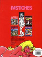 Verso de Pastiches -1b1987- Ecole franco-belge - 1