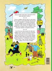 Verso de Tintin (en langues étrangères) -18Tchèque- Případ Hluchavka