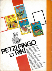 Verso de Petzi (1e Série) -15- Petzi devient Roi