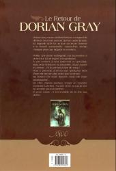 Verso de Le retour de Dorian Gray -1- Le sacre d'Invisible 1er