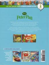 Verso de Les plus grands chefs-d'œuvre Disney en BD -11- Peter Pan