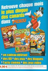 Verso de Picsou Magazine Hors-Série -17- Les trésors de Picsou - Les aventuriers du Grand Nord