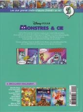 Verso de Les plus grands chefs-d'œuvre Disney en BD -14- Monstres & cie
