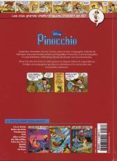 Verso de Les plus grands chefs-d'œuvre Disney en BD -18- Pinocchio