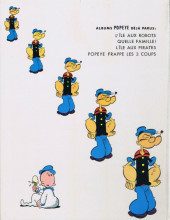Verso de Popeye (Les aventures de) (MCL) -6- Popeye faut y aller !