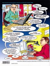 Verso de Aventures en Amérique française - Tome 1