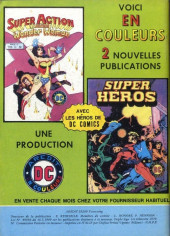 Verso de Super Action avec Wonder Woman (Arédit) -1- Les amazones attaquent Atlantis