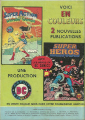Verso de Super Action avec Wonder Woman (Arédit) -2- Paradis en péril