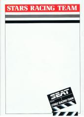 Verso de Les aventures du Stars Racing Team - Moteur!