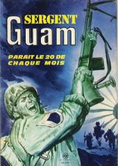 Verso de Sergent Guam -88- Terreur dans la jungle